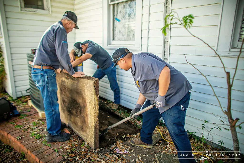 Integrity 1st AC team members on the job
